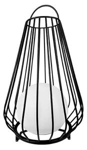 Evesham Outdoor Lantern Large Black - DybergLarsen