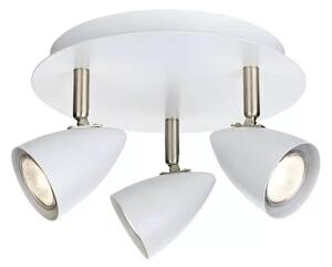 Ciro 3 Plafonieră White/Steel - Markslöjd