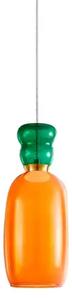 Fay LED Lustră Pendul Orange/Green - Lucande