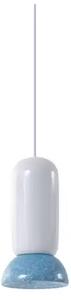 Kerimi Lustră Pendul Creme/Blue - Lindby