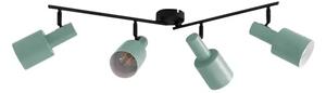 Ovelia 4 Plafonieră Green/Black - Lindby