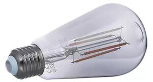 Bec 4,9W ST64 Tuya WLAN E27 Smoked - Luumr