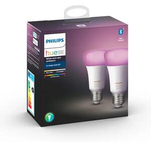 Philips Hue White/Color 9W Bluetooth E27 Bec 2 pcs. - Philips Hue