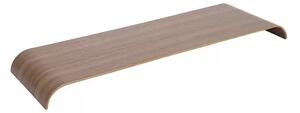 Curva Lemn Tavă pentru Raft L81xW25,3xH5,4 Walnut - AYTM