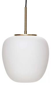 Muse Lustră Pendul Ø25 Opal/Brass - Hübsch