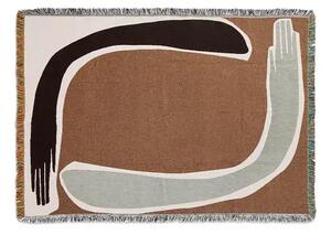 Pose Tapestry Blanket Coffee - Ferm Living
