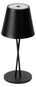 Janea Cross Portabil Veioză Dim. IP54 Negru - Lindby