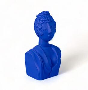 Magna Graecia Poppea Terracotta Bust Albastru - Seletti