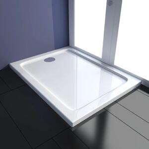Cădiță de duș dreptunghiulară din ABS, 80 x 100 cm
