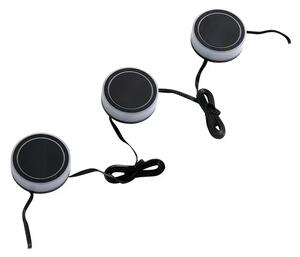 Kyren LED Smart Lampă de grădină 3 pcs. Negru/Opal - Lindby