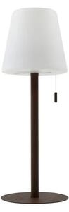 Azalea LED Portabil Veioză IP44 Alb/Maro - Lindby