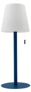 Azalea LED Portabil Veioză IP44 Alb/Albastru - Lindby