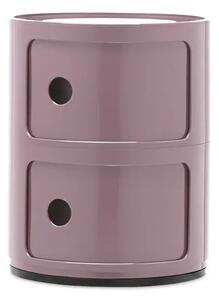 Componibili 2 Masă Laterală Mauve - Kartell