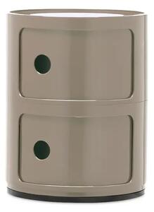Componibili 2 Masă Laterală Dove Gray - Kartell