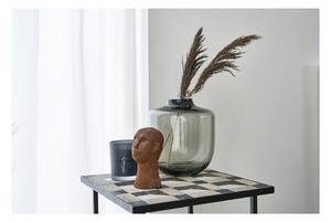 Vază gri din sticlă (înălțime 21 cm) Daun – Villa Collection