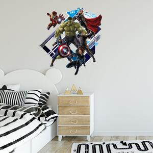 Autocolant de perete "Avengers 2" 60x60 cm