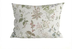Husa de perna din bumbac FLORWELLA 50x70 cm, alb