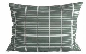 Husa din bumbac pentru perna FIOREA 70x90 cm, verde