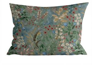 Husa din bumbac pentru perna LUNARIA 70x90 cm, verde