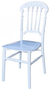Scaun Plastic Roma Alb