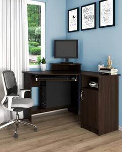 Birou Pc pe Colt SU-1 Ro Wenge
