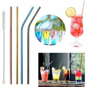 Set de 4 paie metalice din oțel inoxidabil