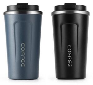 Termos de călătorie pentru cafea - 510 ml - negru