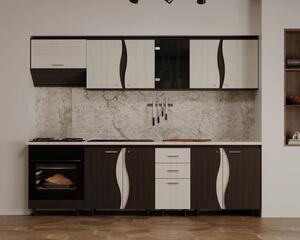 Bucatarie CIP3S - C2 Wenge + Alb