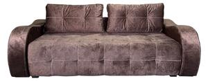 Canapea Extensibila Laura 240x115x75 cm, Maro