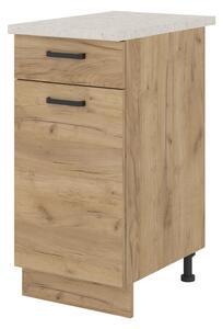 Corp Inferior Vio 40 1Sertar +1Usa Stejar Aur-K003