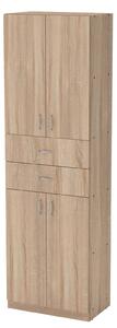 Dulap KSC-11 Ro, 60x37x196 cm Sonoma