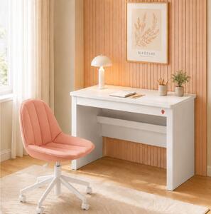 Birou pentru copii cu sertar 103x75x58 cm , Spatiu de lucru modern, colectia Varia white
