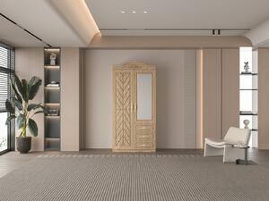 Dulap ZQW-009MDF - 2U 3S, 100x50x200 cm
