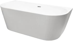 Balneo Viva cadă de perete 160x75 cm ovală alb J0101010102-2