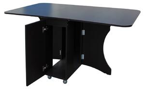 Masa Plianta Ro 4S Wenge, 167x95x75 cm
