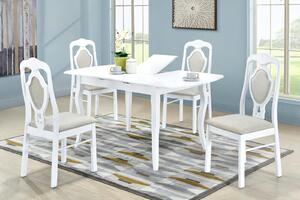 Set Masa RH7211EXT + 4 RH561C White,150x80x76 cm