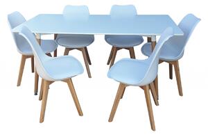 Set Masa Cu 6 Scaune HB01 Mare 160 cm