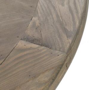 Masa rotunda din lemn natur 120x79 cm