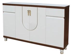 Pantofar MDF Linea crem deschis 160x33x99 cm