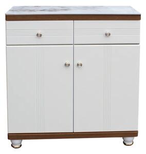 Pantofar MDF Vela crem deschis 80x33x100 cm