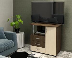 Comoda TV Viva 1 UA Wenge cu Mesteacan