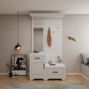 Cuier ZQD 109 Alb 113x43x205 cm