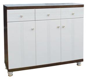 Pantofar MDF Vela crem deschis 120x33x100 cm
