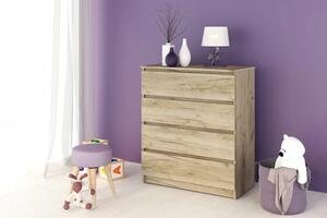 Comoda MP5 4S, 90x44x103cm, Stejar k002