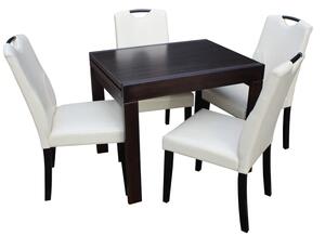 Set masa KORS cu 4 Scaune 6002 Wenge Crem