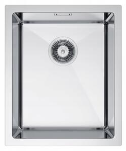 Erga HD, chiuvetă din oțel cu 1 cameră 370x450x210 mm, oțel, ERG-MLS-HD3745