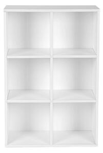Biblioteca Vasagle Alb 97.5x65.5x30 cm