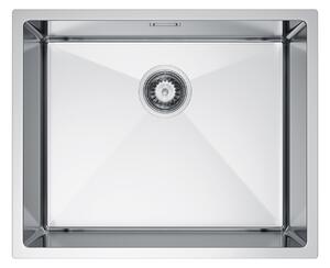 Erga HD, chiuvetă din oțel cu 1 cameră 540x440x210 mm, oțel, ERG-MLS-HD5444