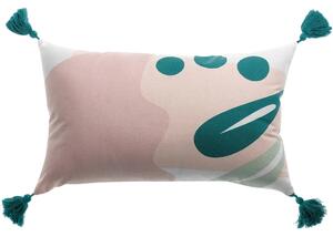 Perna decorativa IMPRIME ALMA 30x50 cm, roz