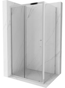 Mexen Apia cabină de duș extensibilă 105 x 70 cm, transparent, Crom - 840-105-070-01-00